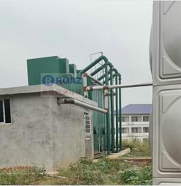 另一套100噸/時一體化凈水設(shè)備在某企業(yè)的生產(chǎn)生活用水中投入使用！